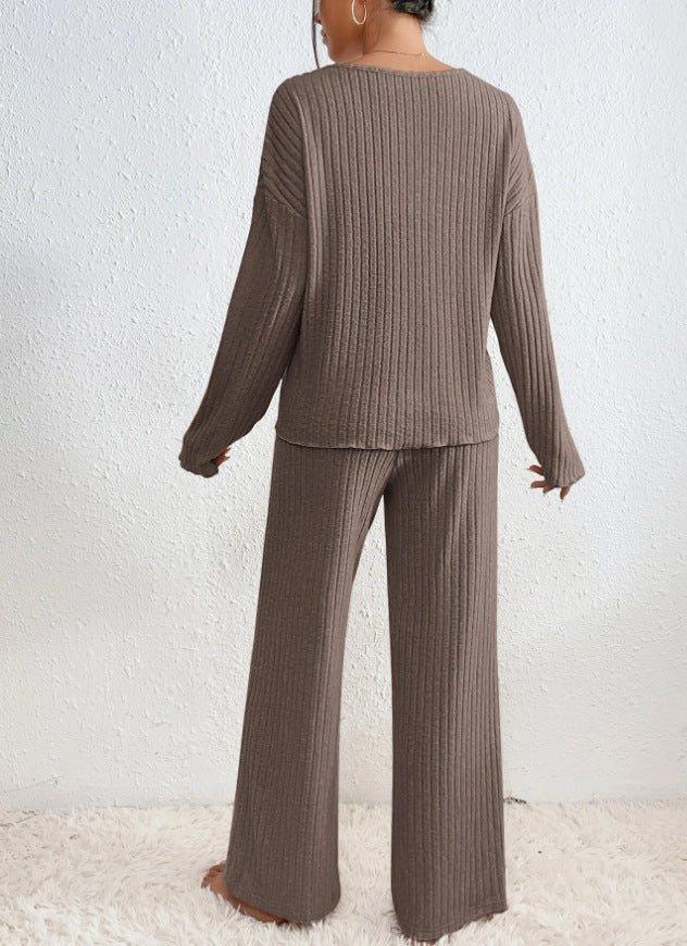 lavelle| Mysig Stickad Lounge Set