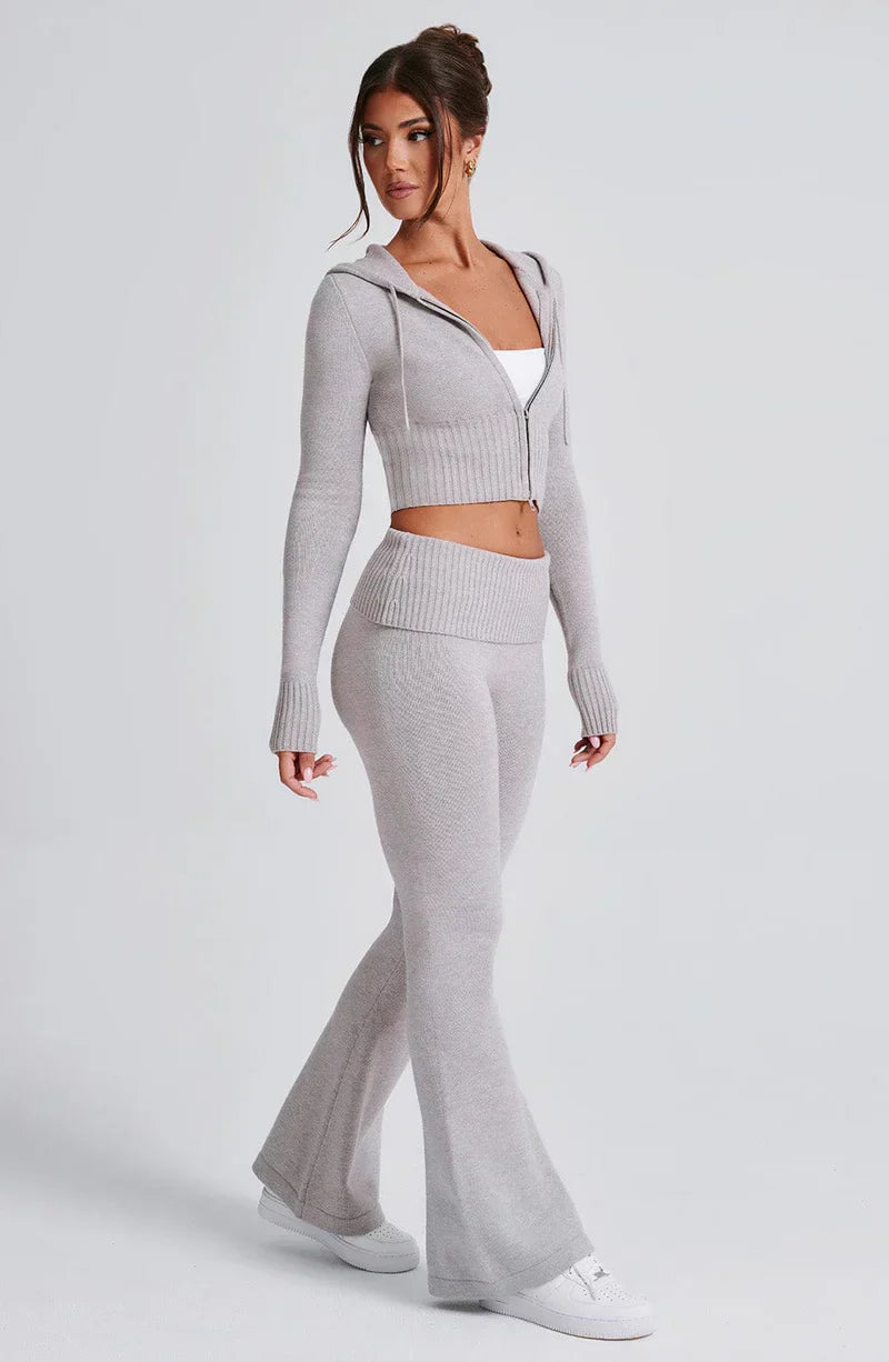Olivine | Kort Hoodie Set