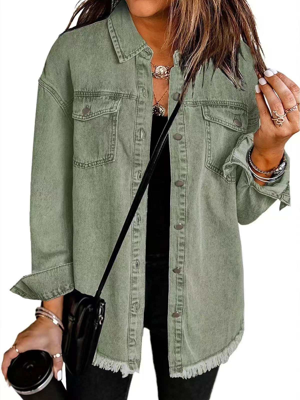 Stefana™ | Denimjacka med tidlös stil