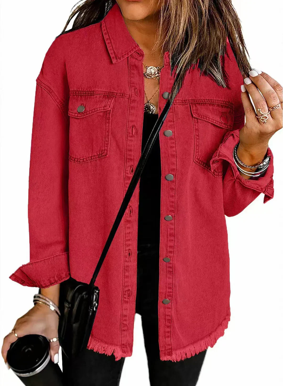 Stefana™ | Denimjacka med tidlös stil