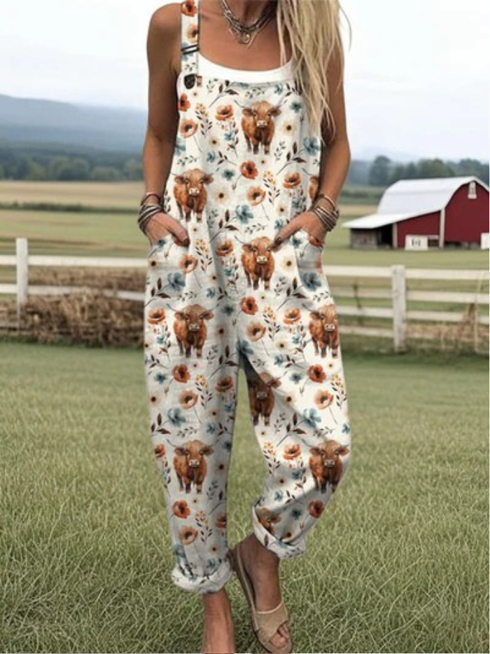 Vintage vårjumpsuit