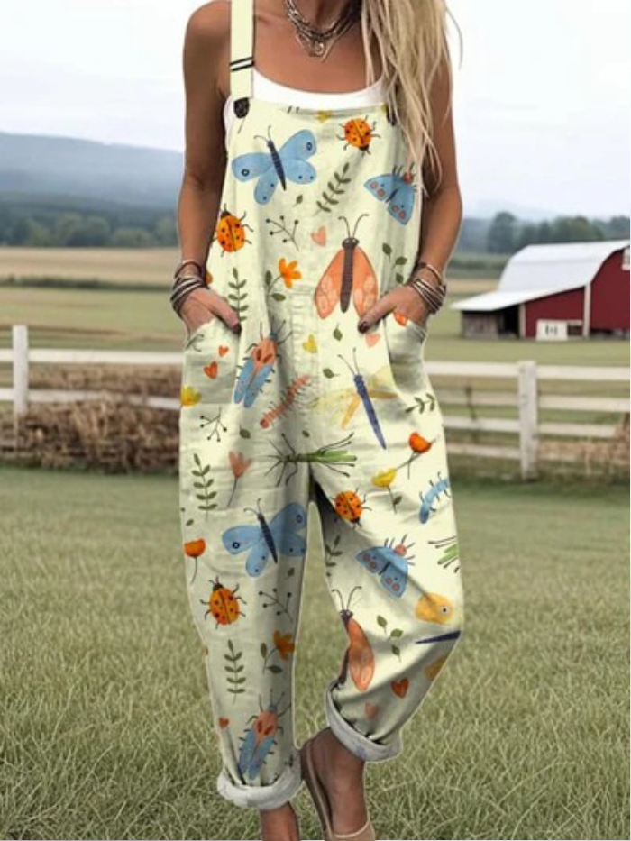 Vintage vårjumpsuit