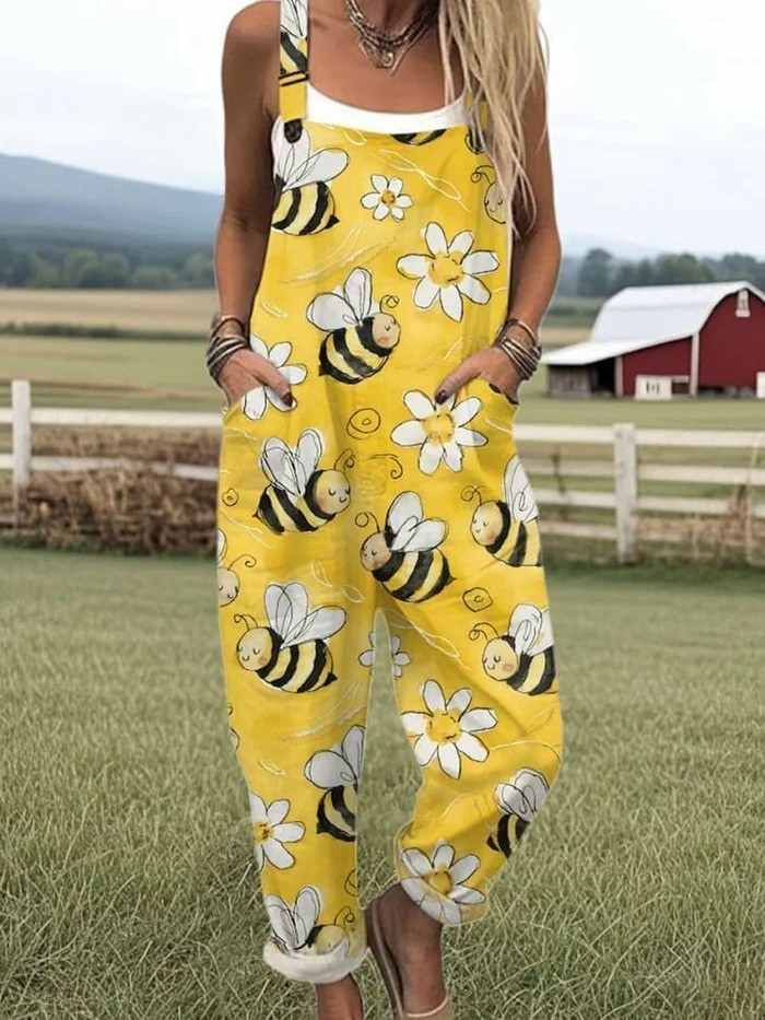 Vintage vårjumpsuit