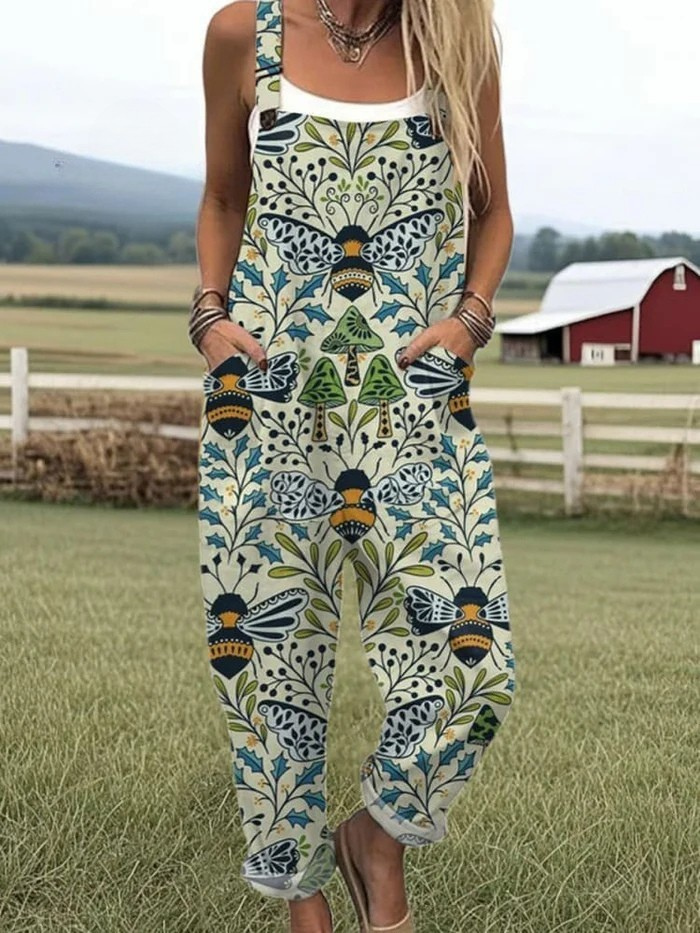 Vintage vårjumpsuit