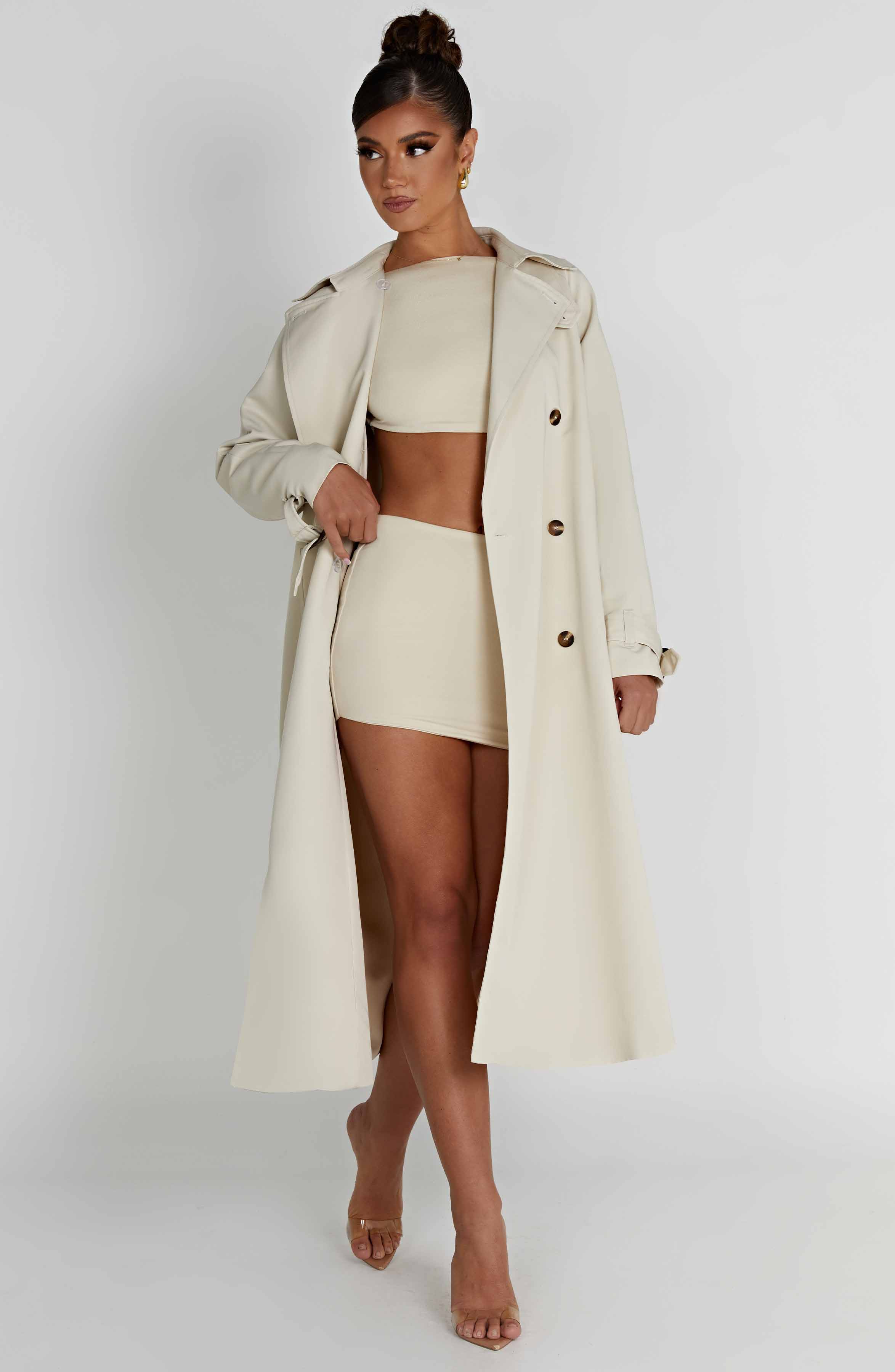 Camila Trenchcoat - Sand