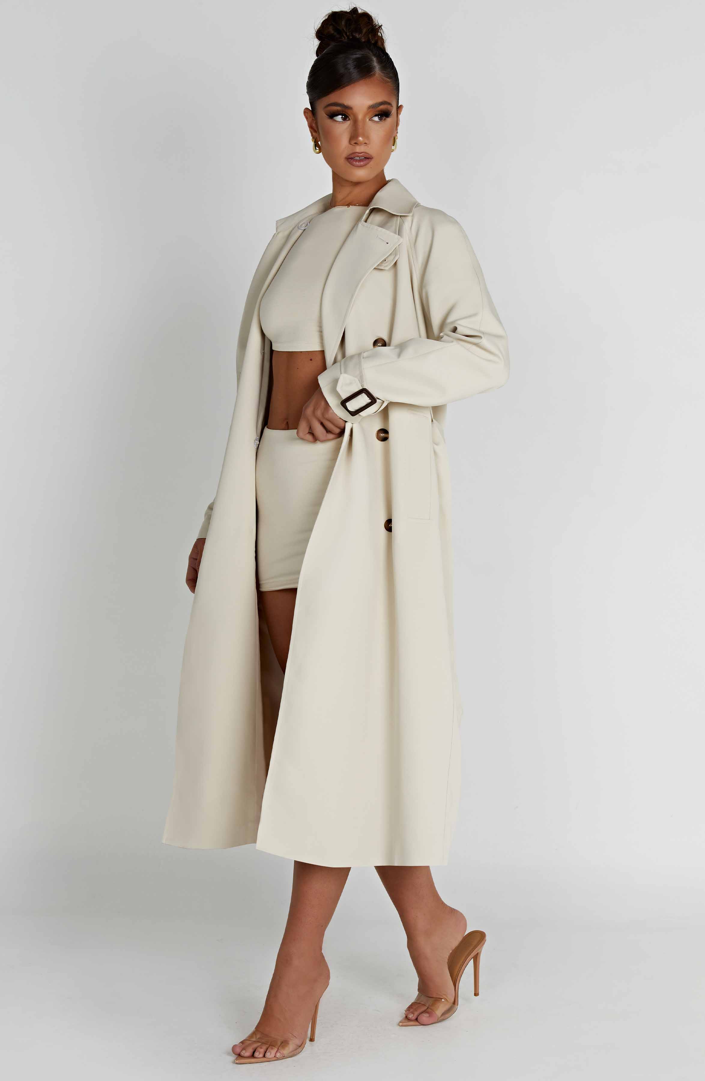 Camila Trenchcoat - Sand