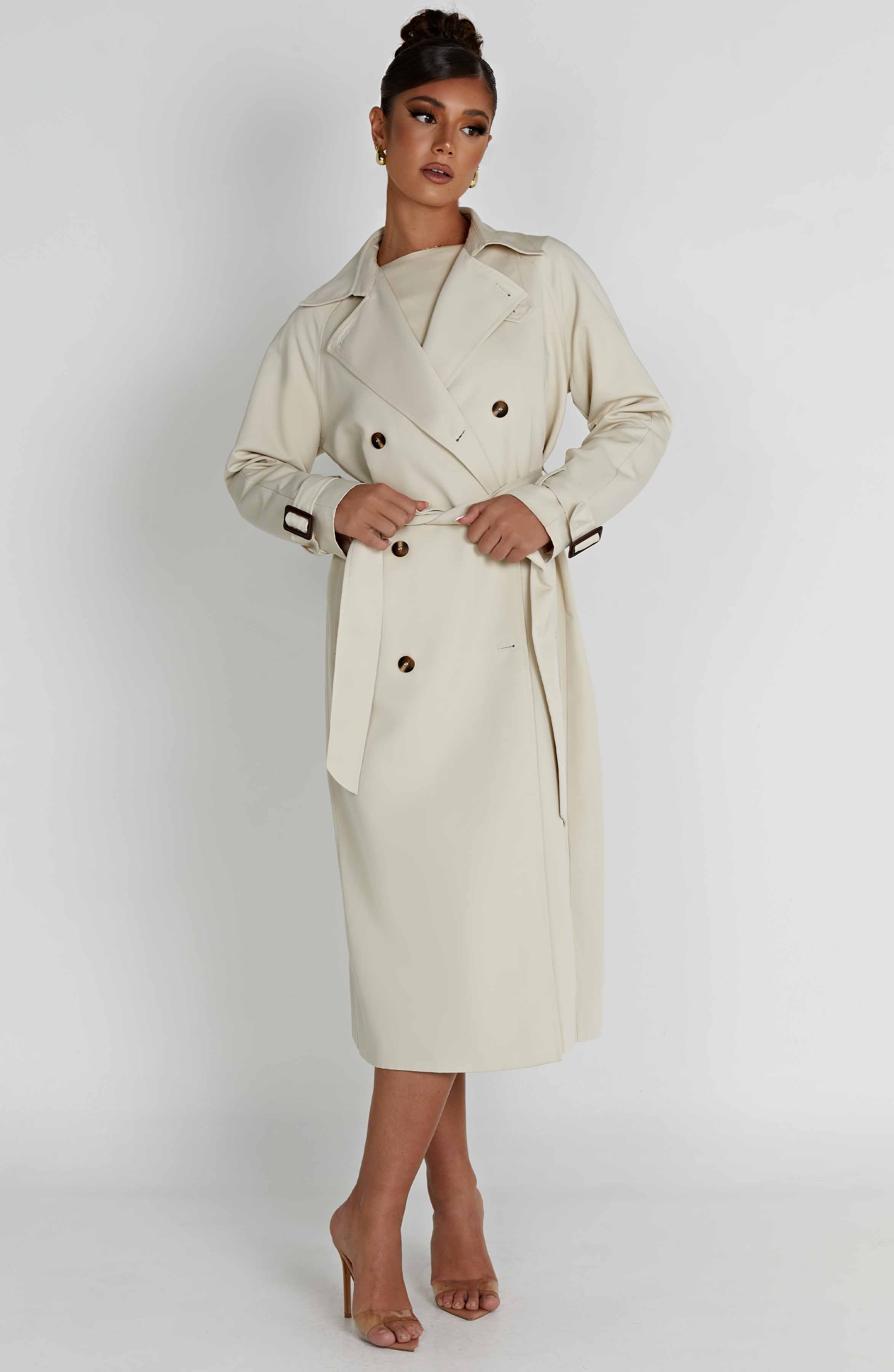 Camila Trenchcoat - Sand