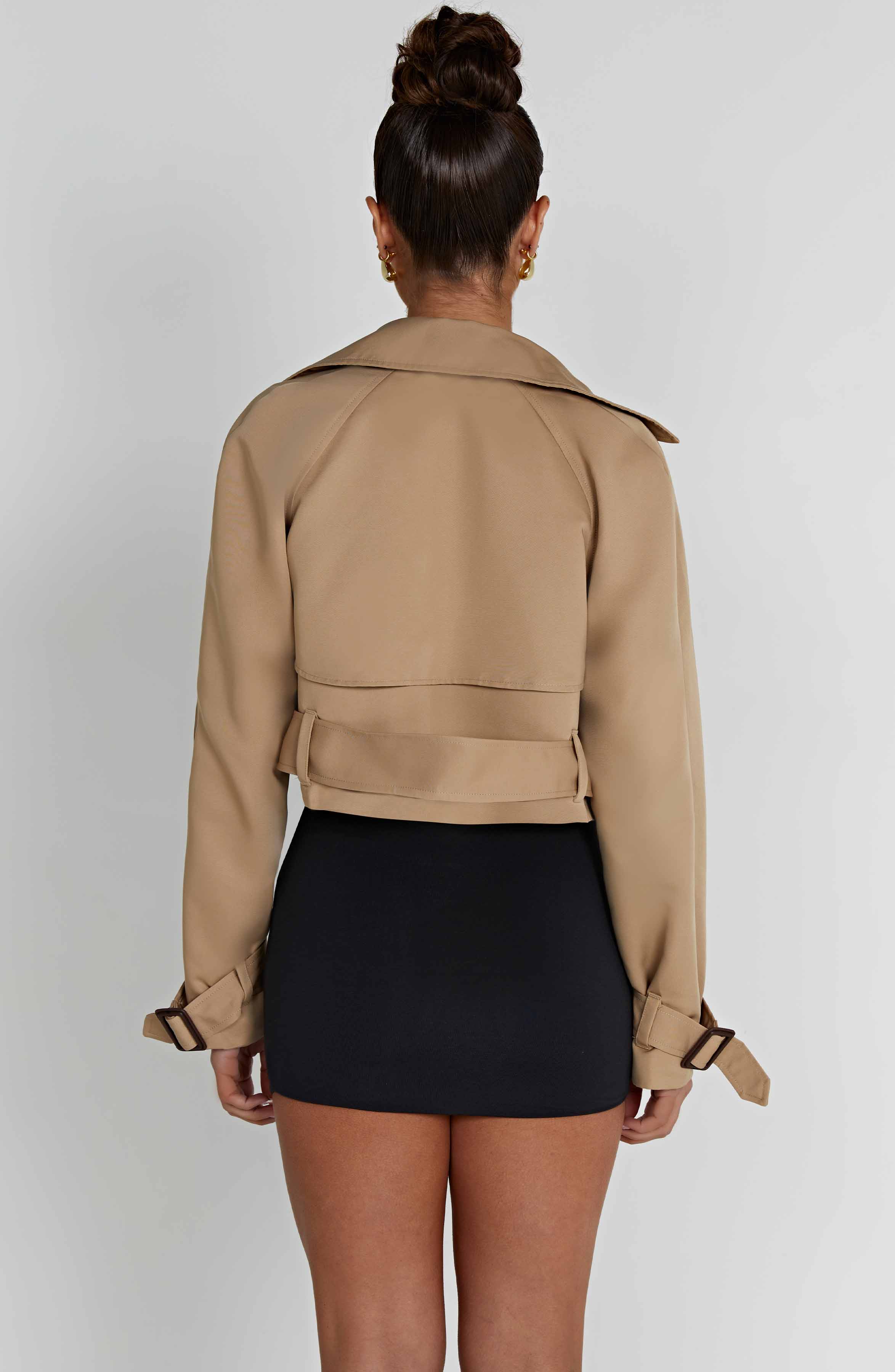 Caprice Beskuren Trenchcoat - Beige
