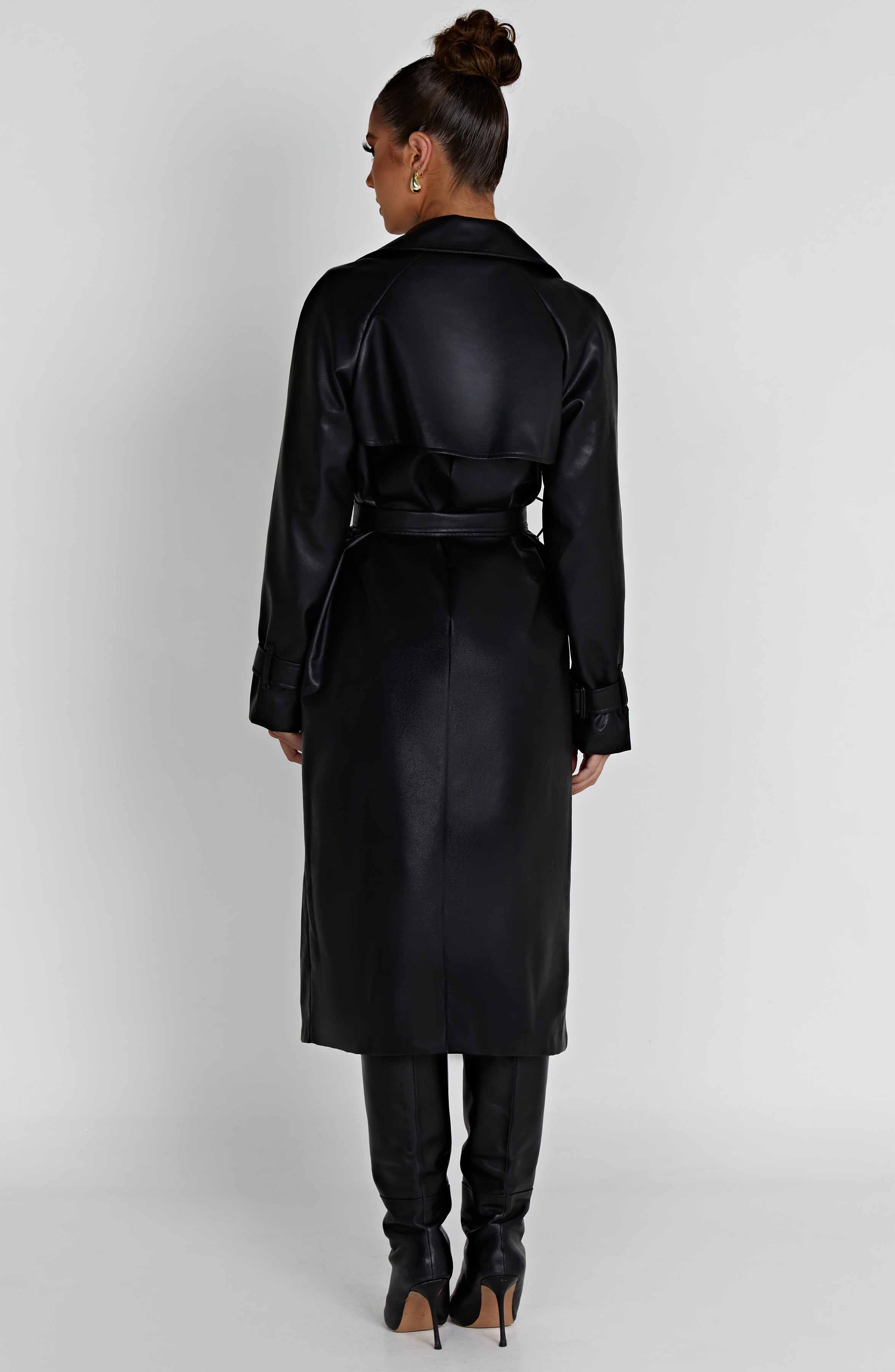 Chi Trenchcoat - Svart