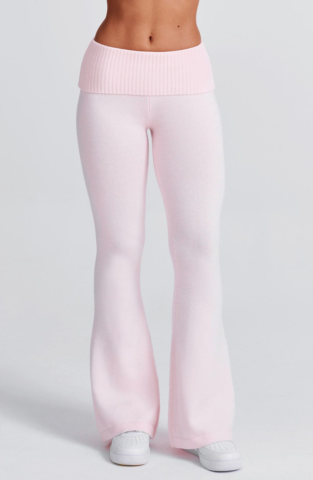 Portia Stickade Byxor - Rosa