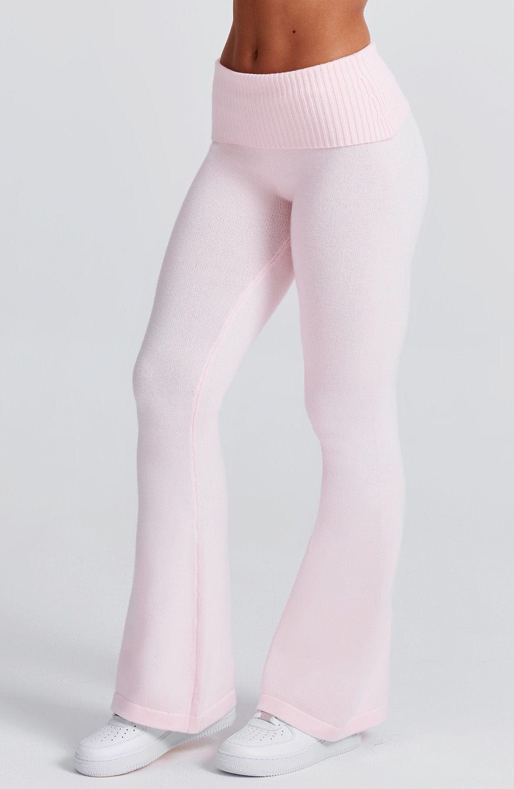 Portia Stickade Byxor - Rosa