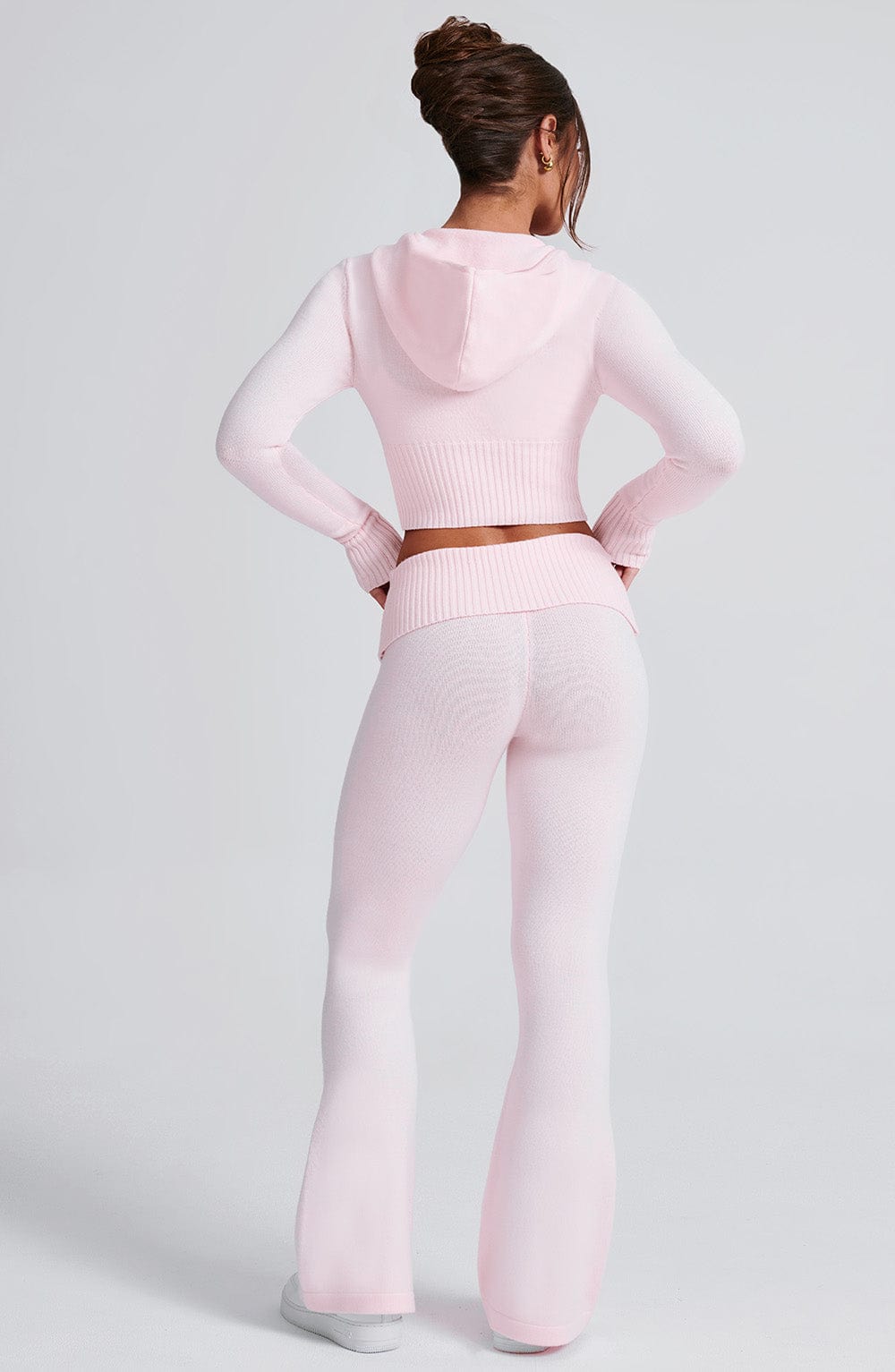 Portia Stickade Byxor - Rosa