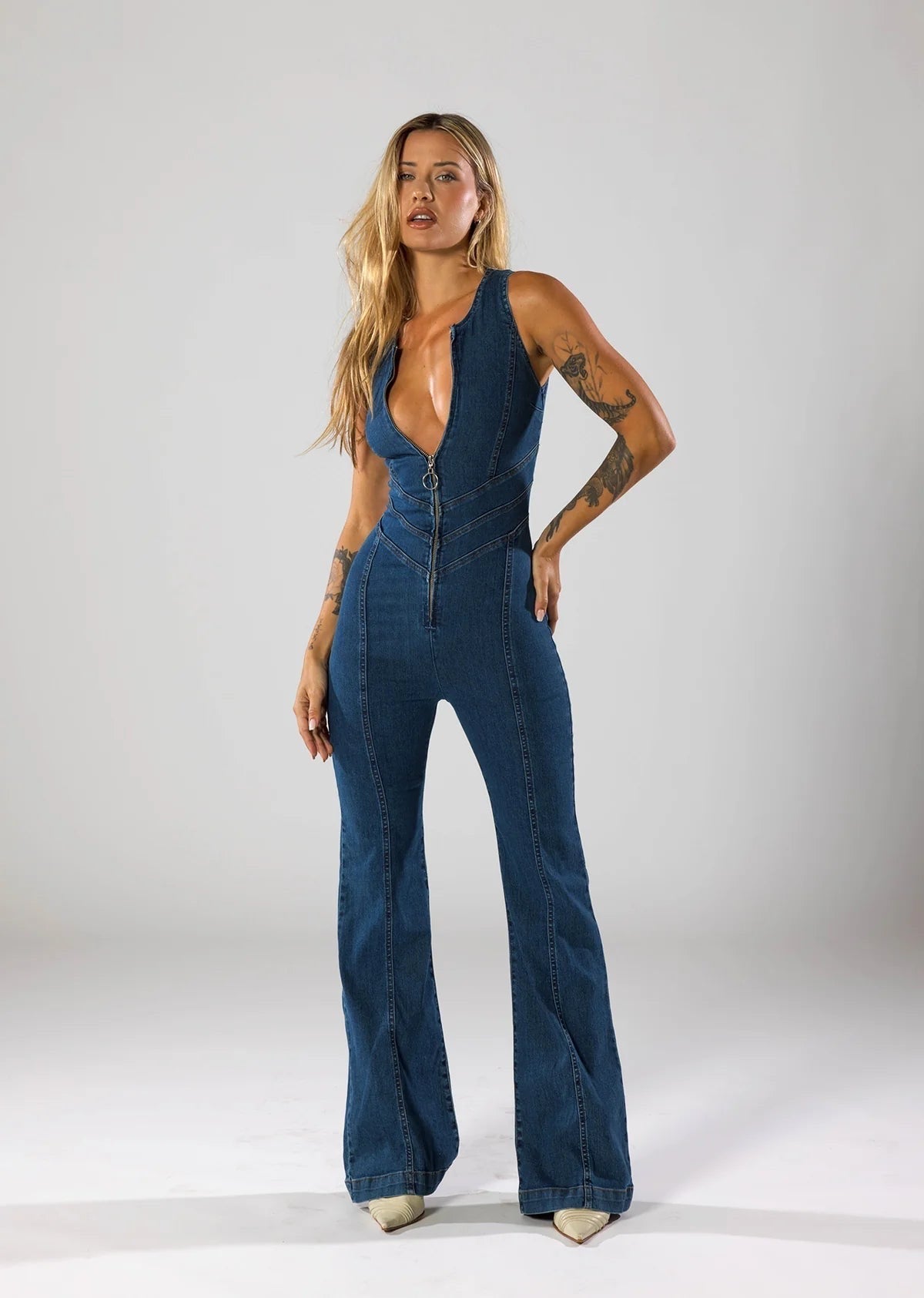 Arabella | Jeansjumpsuit
