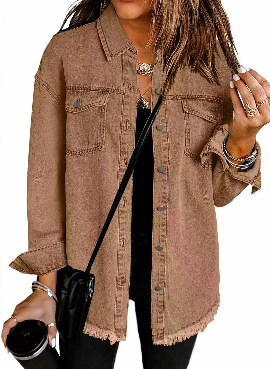 Stefana™ | Denimjacka med tidlös stil