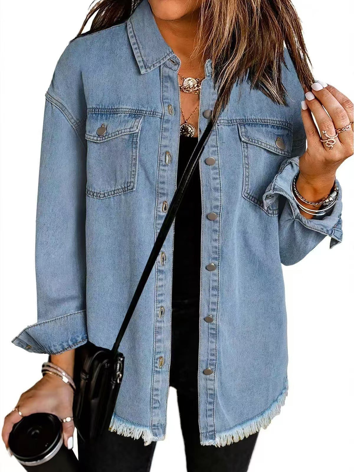 Stefana™ | Denimjacka med tidlös stil