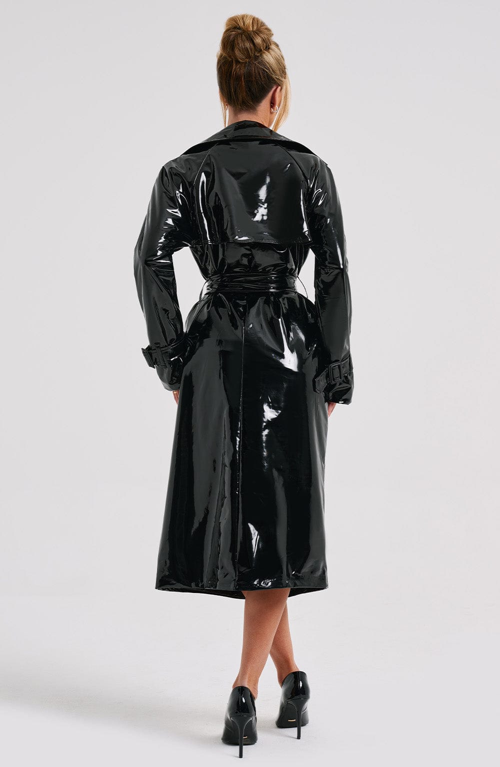 Dynasty Trenchcoat - Svart